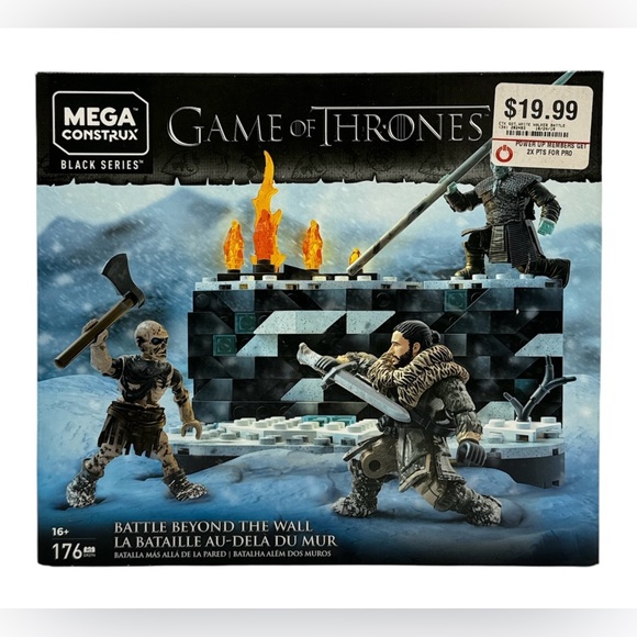Mega Construx Black Series Game of Thrones Iron Throne & Battle Beyond the Wall - Picture 4 of 10